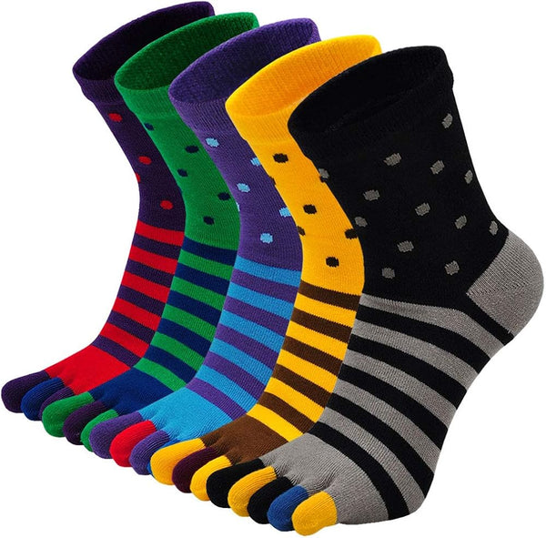 Men's 5 Finger With Split Toe Sports Five For Socks