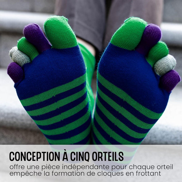 Men's 5 Finger With Split Toe Sports Five For Socks