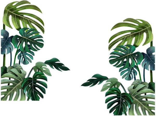Green Plant Wall Sticker Diy Decorative For Home Wall Stickers