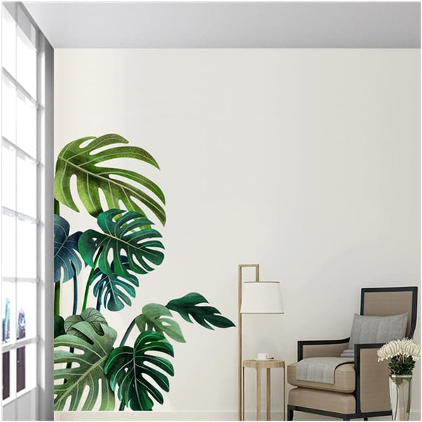 Green Plant Wall Sticker Diy Decorative For Home Wall Stickers