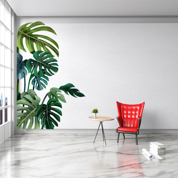 Green Plant Wall Sticker Diy Decorative For Home Wall Stickers