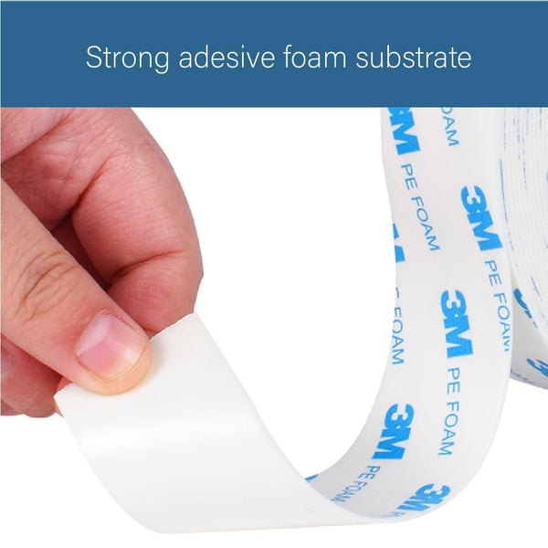 (20Mm X 3M) Double Sided Adhesive Tape For Indoor And Outdoor Use Waterproof Mounting The Home Adhesive Tapes