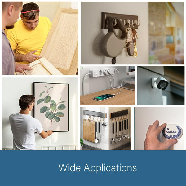 (20Mm X 3M) Double Sided Adhesive Tape For Indoor And Outdoor Use Waterproof Mounting The Home Adhesive Tapes