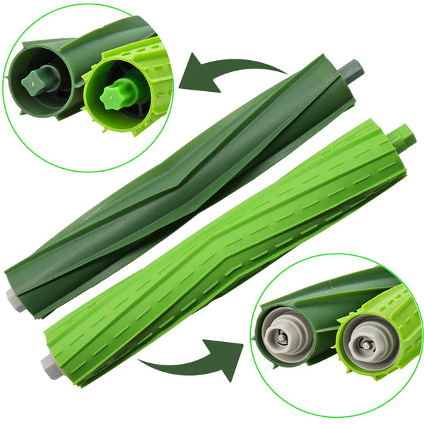 Replacement Parts For Irobot Roomba E And J Series Includes Multi Surface Rubber Brush & High Performance Filter 1+1 Vacuum Cleaner Parts