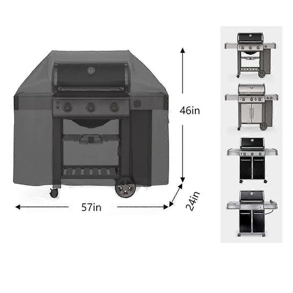 Grill Cover Compatible With Weber Genesis Ii/300 Series 145Cm Waterproof Parts & Accessories