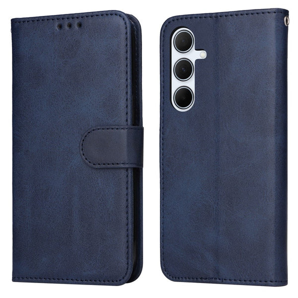 Compatible With Samsung A56 5G Pu Leather Wallet Case Blue Cases Covers & Skins