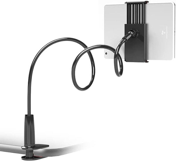 Gooseneck Tablet Holder Stand For Bed Mount Flexible Arm 360 Clamp Mounts Stands & Holders