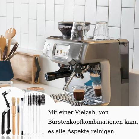 6 Piece Coffee Machine Cleaning Brush Set With Dosing Needle Other Coffee Tea & Espresso Makers
