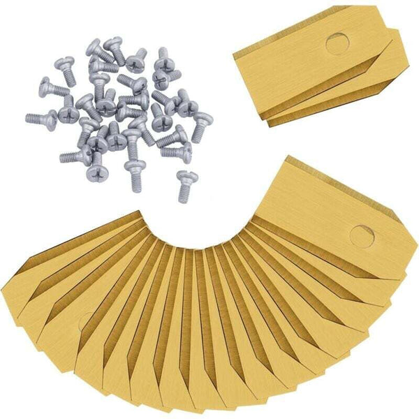 Titanium Knife Blades 30 X Robot Lawn Mower Replacement For All Garden Mowers Automower Husqvarna Gardena Yard Lawn Mower Parts