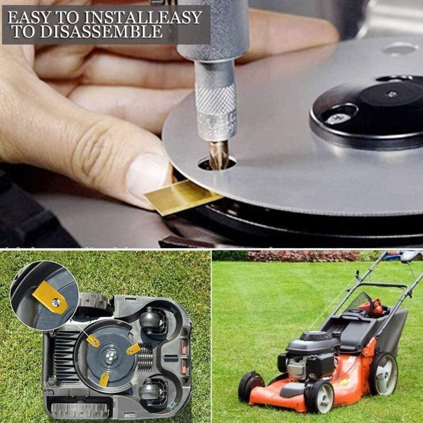 Titanium Knife Blades 30 X Robot Lawn Mower Replacement For All Garden Mowers Automower Husqvarna Gardena Yard Lawn Mower Parts