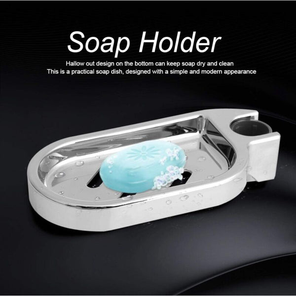 No Drill Shower Shelf For 25Mm Rods Modern Abs Soap Holder Other Shower & Bath Accessories