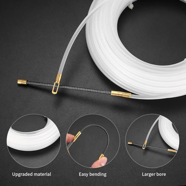 Electrical Wire Puller Nylon Needle With Flexible Guide Head Pulling Eyelet Cable Aid Empty Conduits 4 Mm Pullers & Extractors
