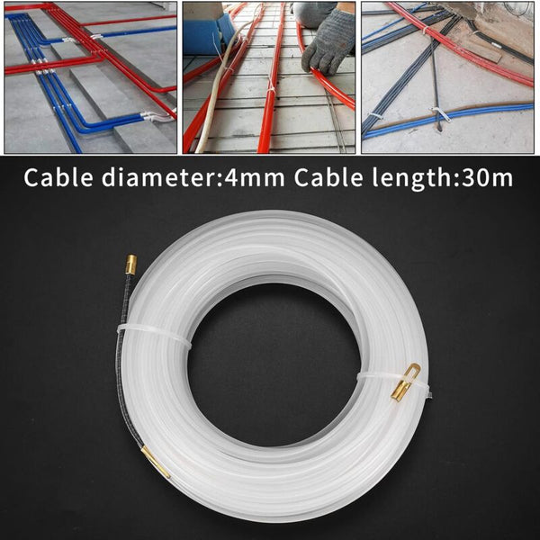 Electrical Wire Puller Nylon Needle With Flexible Guide Head Pulling Eyelet Cable Aid Empty Conduits 4 Mm Pullers & Extractors