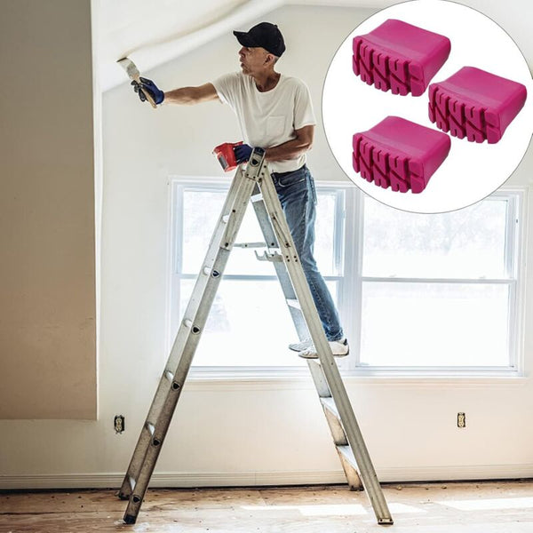 4 Pcs Anti Slip Rubber Protective Tips For Folding Ladders Crafts Construction Site Engineering Folding & Step Ladders