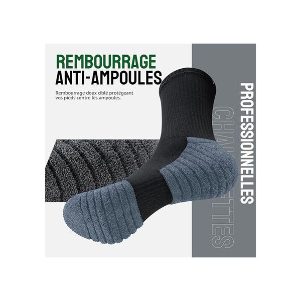 Thermal For Men And Women Work Breathable Cotton Winter 6 Pack Non Slip Sport Xl Socks
