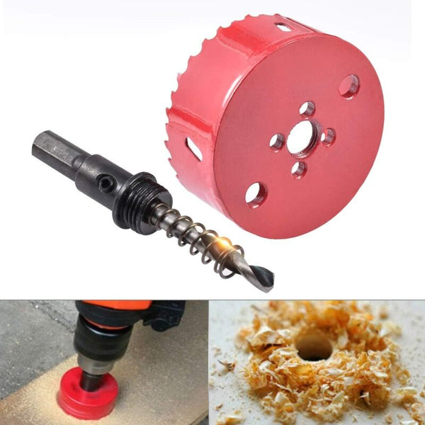 M42 Hss Bi Metal Hole Saw 80Mm For Iron Aluminum Wood Drywall Pipe Plastic Fiberboard Hole Cutters