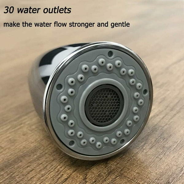 Kitchen Faucet Sprayer 2 Jets Replacement Head For Mixer Chrome Kitchen Taps