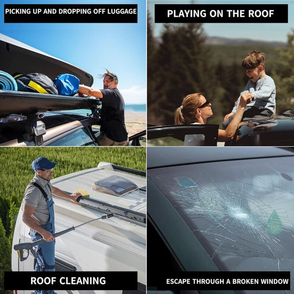 Camper Step Car Foot Rest Foldable Door Pedal Universal Steps For Vehicles With Shaped Locks Suv Caravan Parts Accessories