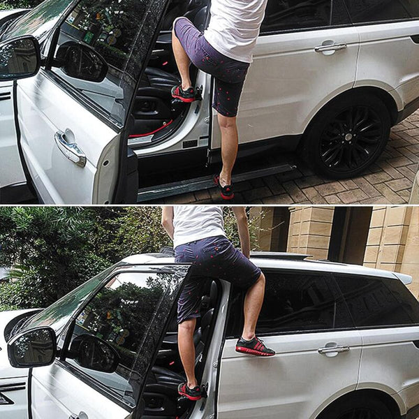 Camper Step Car Foot Rest Foldable Door Pedal Universal Steps For Vehicles With Shaped Locks Suv Caravan Parts Accessories