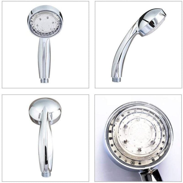 Intetech 7 Color Led Shower Head Multicolor Universal Fit Shower Heads & Combos