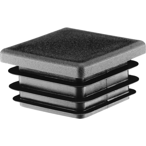 Square Pipe Plug 60X60 Mm 10 Pieces Black (Ral 9005) Cap 6X6 Cm Furniture Parts