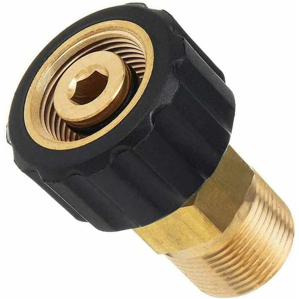 Pressure Washer Connector M22 X 15Mm Female Thread To 14Mm Male Quick Adapter Connectors Valves & Accessories