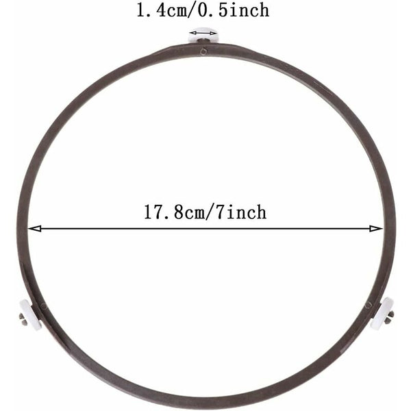 Microwave Oven Turntable Bracket 17.8Cm Diameter 1.4 Universal Accessories Glass Ring Microwave Cooking Gadgets