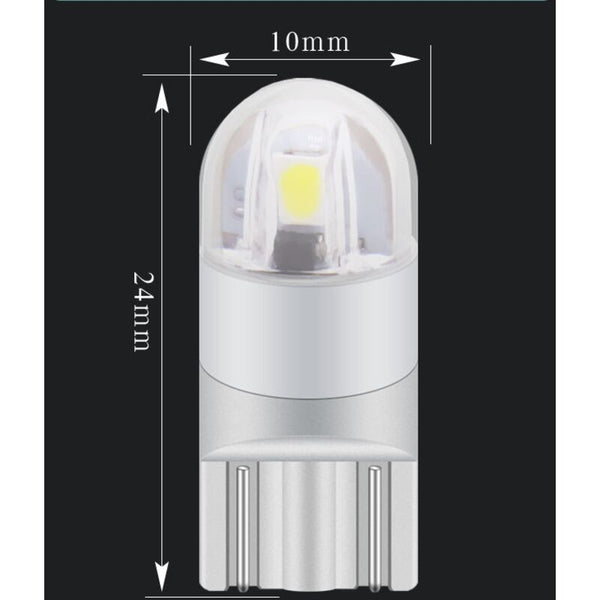 T10 W5w Led Side Marker Light 12V 6000K White 168 194 Turn Signal For Car Motorcycle License Plate Bulb Other Lighting Parts