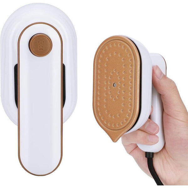 Steam Iron: Travel Mini 20S Fast Heat Up 50Ml Water Tank Wet And Dry For Home White Irons & Press Irons