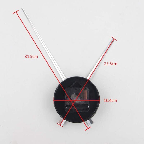 Large Wall Clock 3D Needles Quartz Mechanism Diy Crafts Home Decor Wall Clocks