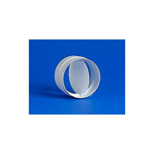 A 100Mm Connection With Non Return Valve Round Ventilation Pipe Exhaust Fans & Ventilators