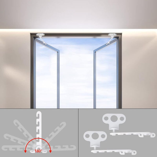 Ersandy Casement Window Restrictor 2 Pcs Comes With 4 Screws Lock Proof To Other Window Accessories