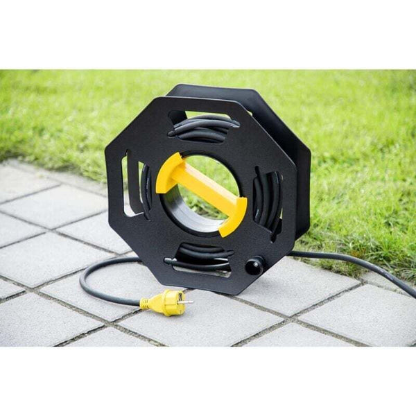 Cable Reel Manual Empty For Camping And Household Up To 25 Of Plastic Black Yellow Caravan Parts Accessories