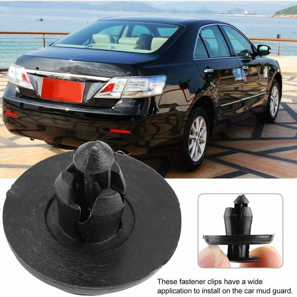 Car Fender Clips Rivet Mudguard For Retainer Fasteners Hood 90467 07166 (50 Pcs) Mud Flaps