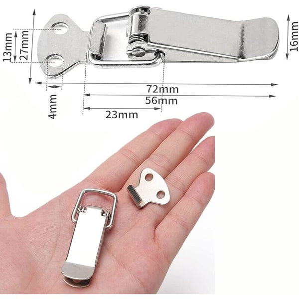 Stainless Steel Tension Clasp With Screws 56Mm Lever Other Door Hardware