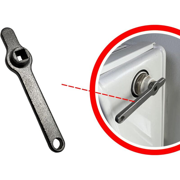 Bleeder Wrench Heater Key Square Radiator Handle Vent Absolute New Premium Stainless Steel Switches & Controls