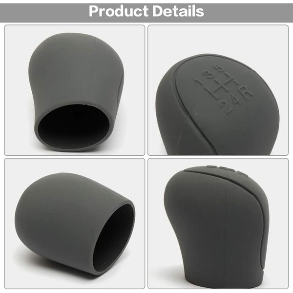 Car Gear Shift Knob Cover Silicone Wear Resistant Anti Scratch Other Car Interior