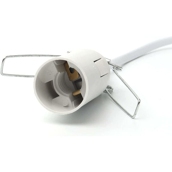Salt Lamp Cable With Switch E14 1.8M Socket White Lamps