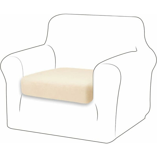Velvet Cushion Cover Sofa Furniture Protector Seat For Couch 1 Seater Cushion Covers