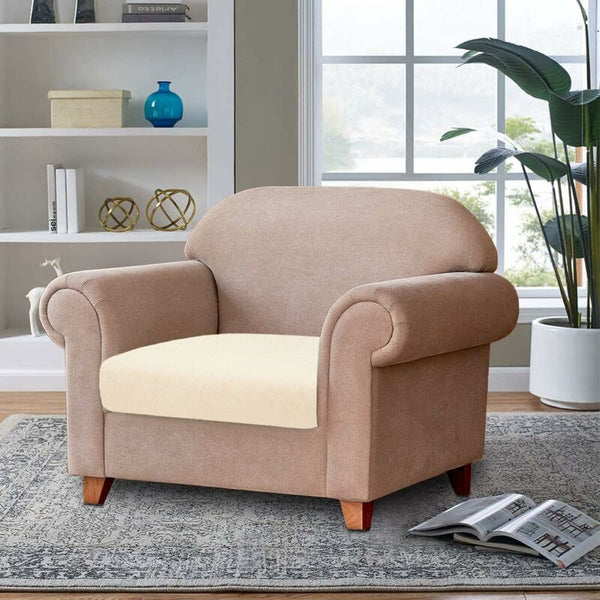 Velvet Cushion Cover Sofa Furniture Protector Seat For Couch 1 Seater Cushion Covers