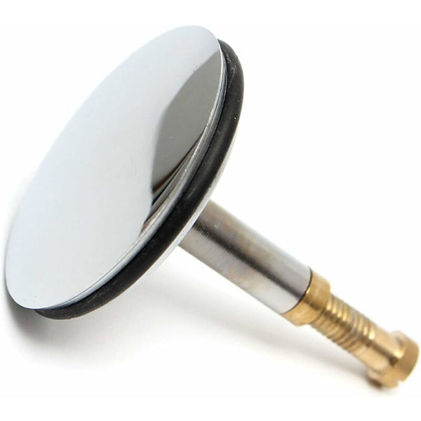Universal Bathtub Plug 43 Mm Brass Drain With Chrome Plated Surface Rustproof For Regular Drainage Drain Grates