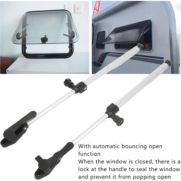 Caravan Window Damper Aluminum Alloy 310 435Mm Pair Trailer Parts