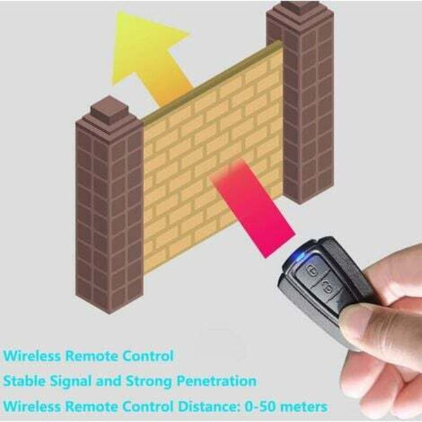 Anti Theft Alarm Wireless Remote Control Smart Waterproof Vibration Sensor For Alarm Systems