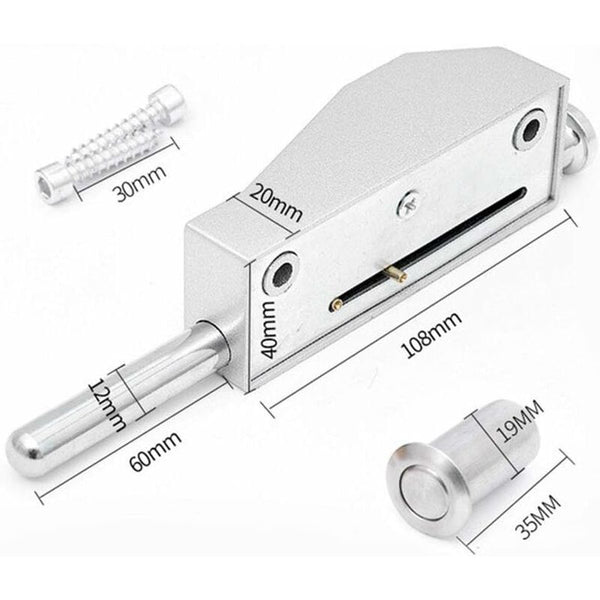 Multi Purpose Door Lock Garage Gate Universal Comes With 2 Keys For Indoor And Outdoor Door Locks & Lock Mechanisms