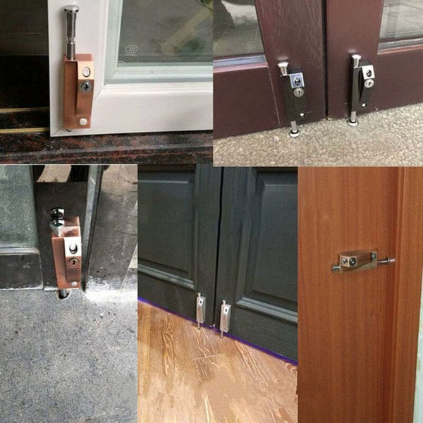 Multi Purpose Door Lock Garage Gate Universal Comes With 2 Keys For Indoor And Outdoor Door Locks & Lock Mechanisms