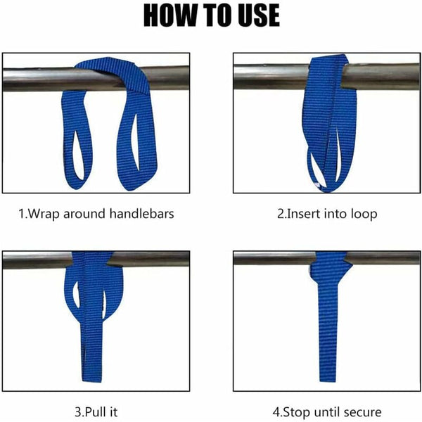 Ratchet Tie Down Straps Luggage Tensioner Motorcycle Car Cargo Secure Tie Downs & Straps