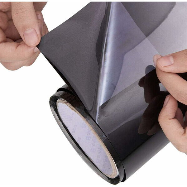 Car Sun Shade Strip Tint Film Front Windshield Protector Tinted Sticker Diy Window Tint