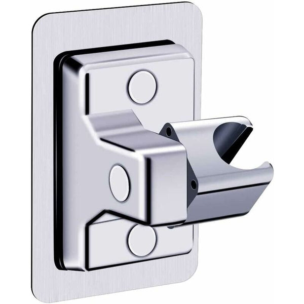 Shower Head Holder 360 Adjustable Angle Bracket Solid Abs No Drilling Universal Wall Mount Shower Head Holders