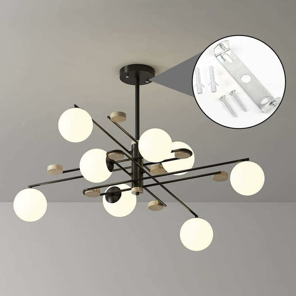 4 Pcs 90Mm Ceiling Light Pendant Plate For Mounting Cover Base Chandelier Chandeliers & Ceiling Fixtures