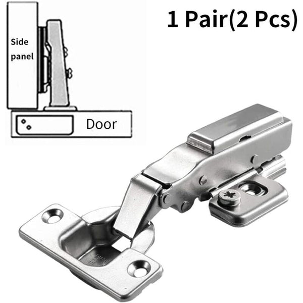 Soft Close Cabinet Hinges 35Mm Full Overlay 105 Degree Furniture Door Furniture Parts